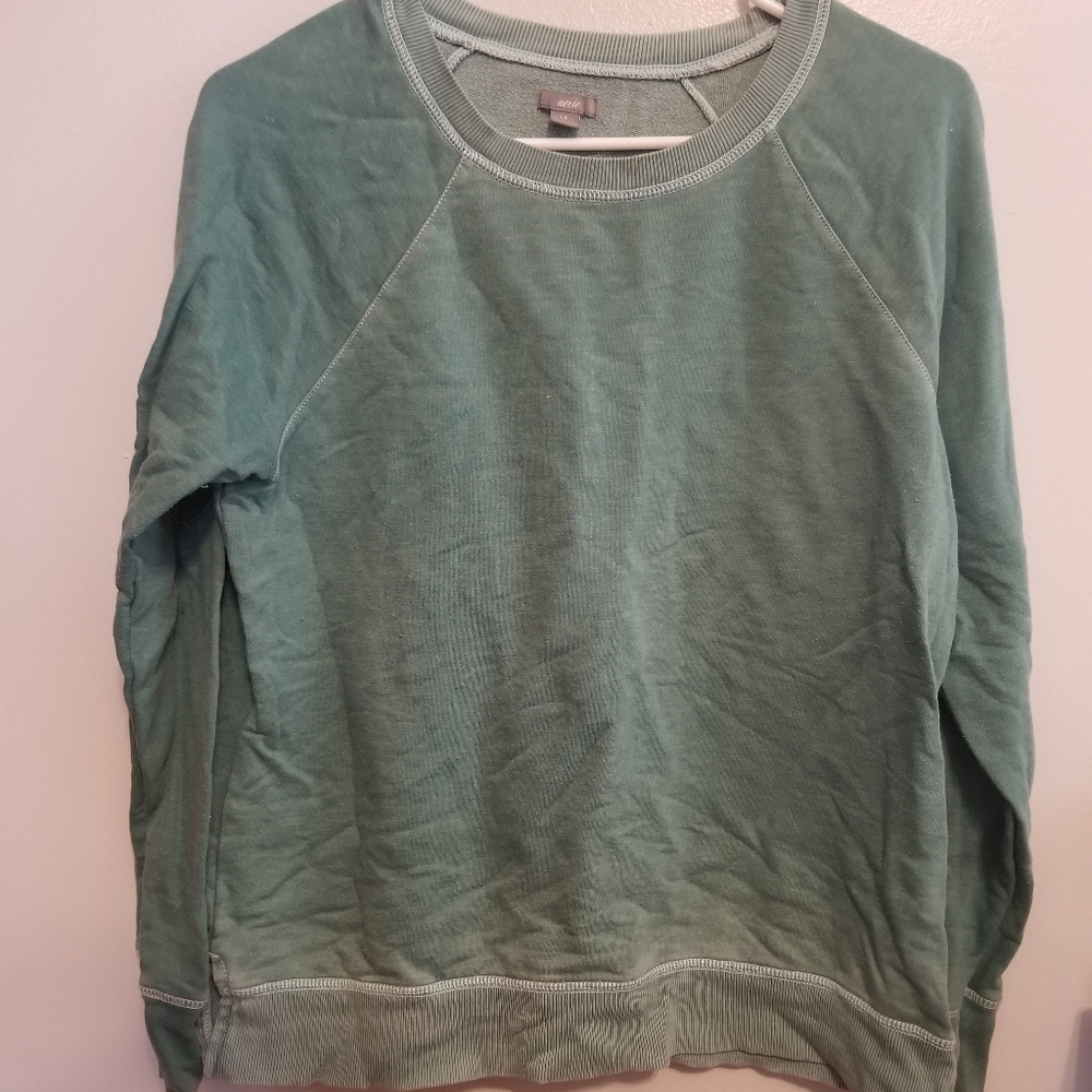 Distressed sweatshirt